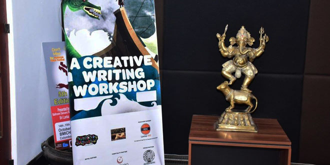 The Creative Writing workshop at Colombo